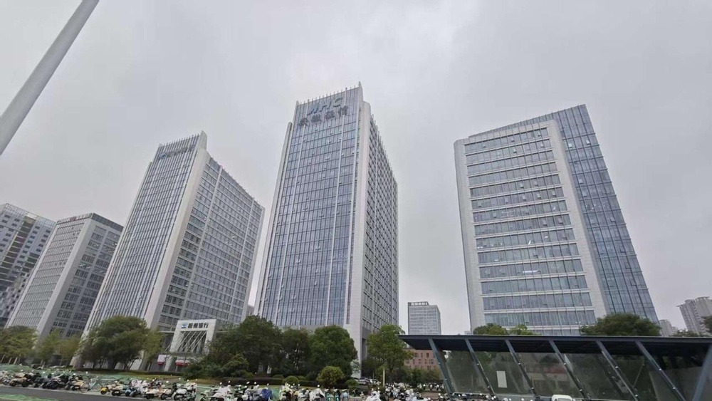 合肥金融港外观图